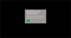 Desktop Screenshot of nzwineexport.com