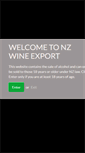 Mobile Screenshot of nzwineexport.com